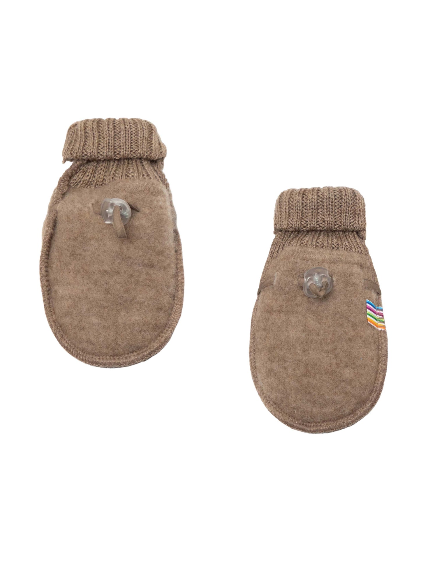 Load image into Gallery viewer, Beige Baby Mittens
