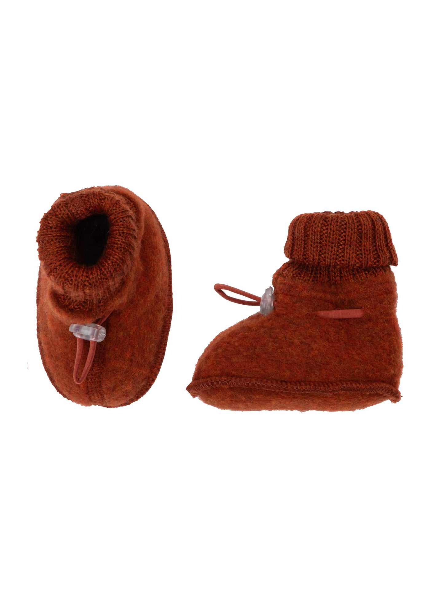 Russet Fleece Booties