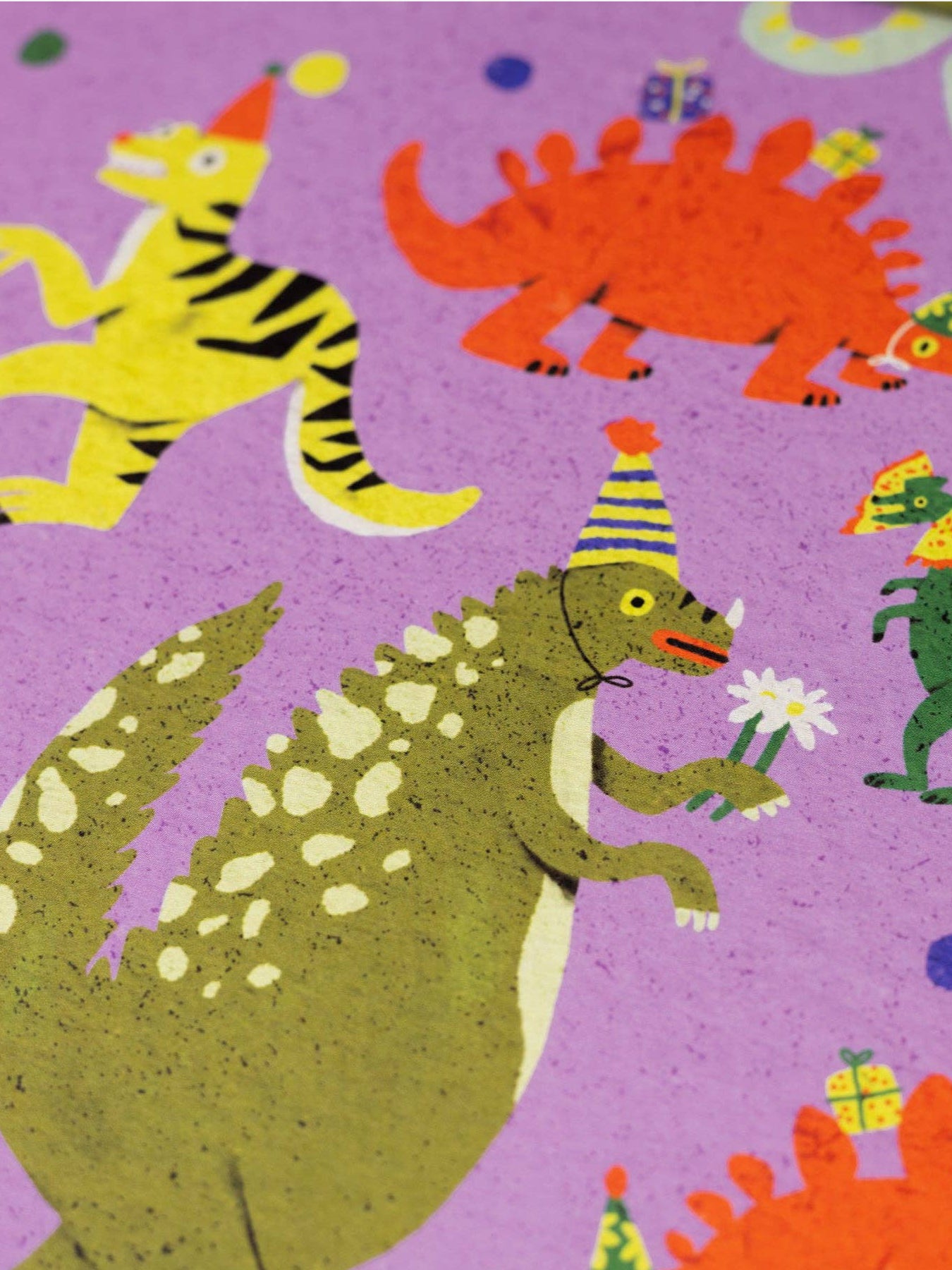 Dino Party Gift Wrap