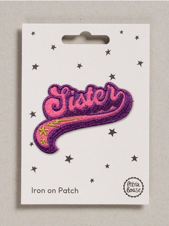 Sister Iron on Patch