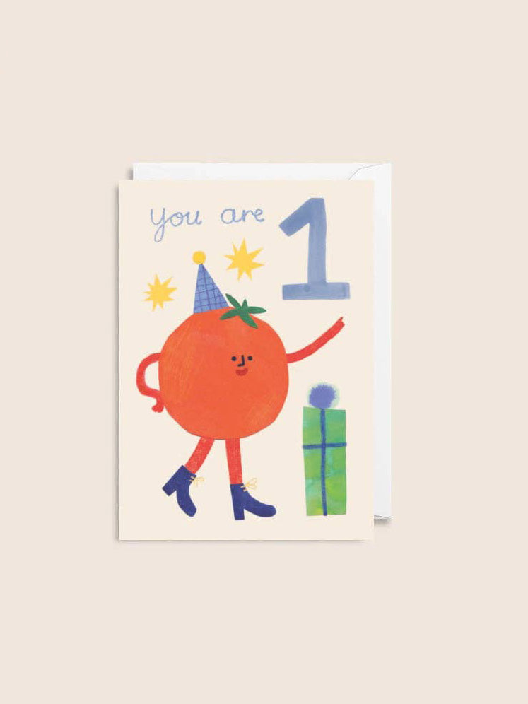 1st Birthday Mini Card