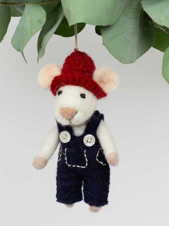 Carpenter Mouse Decoration