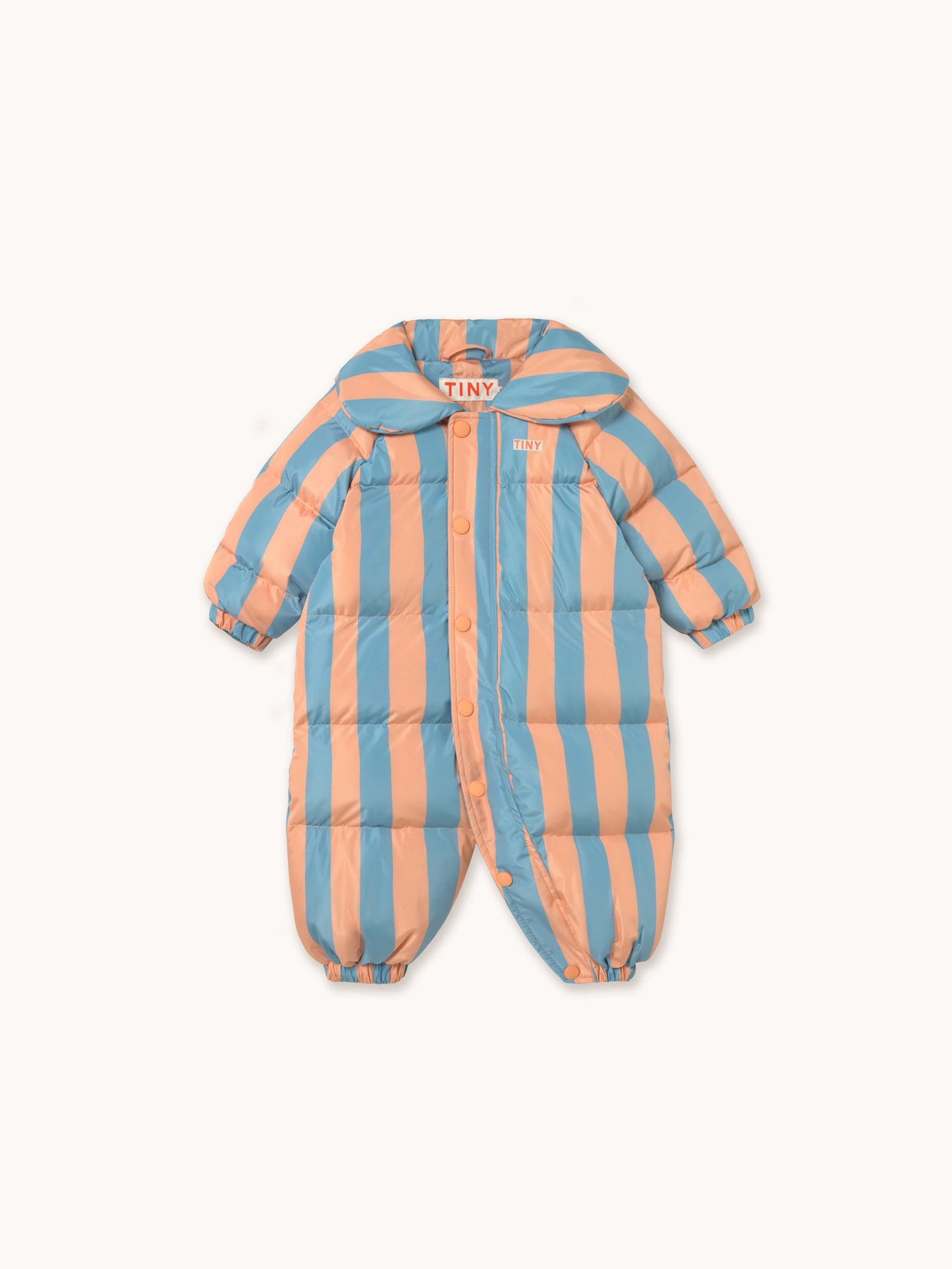 Blue Stripes Padded Overall