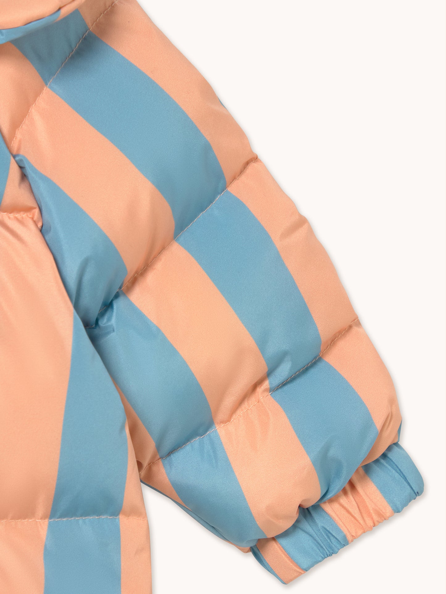 Blue Stripes Padded Overall