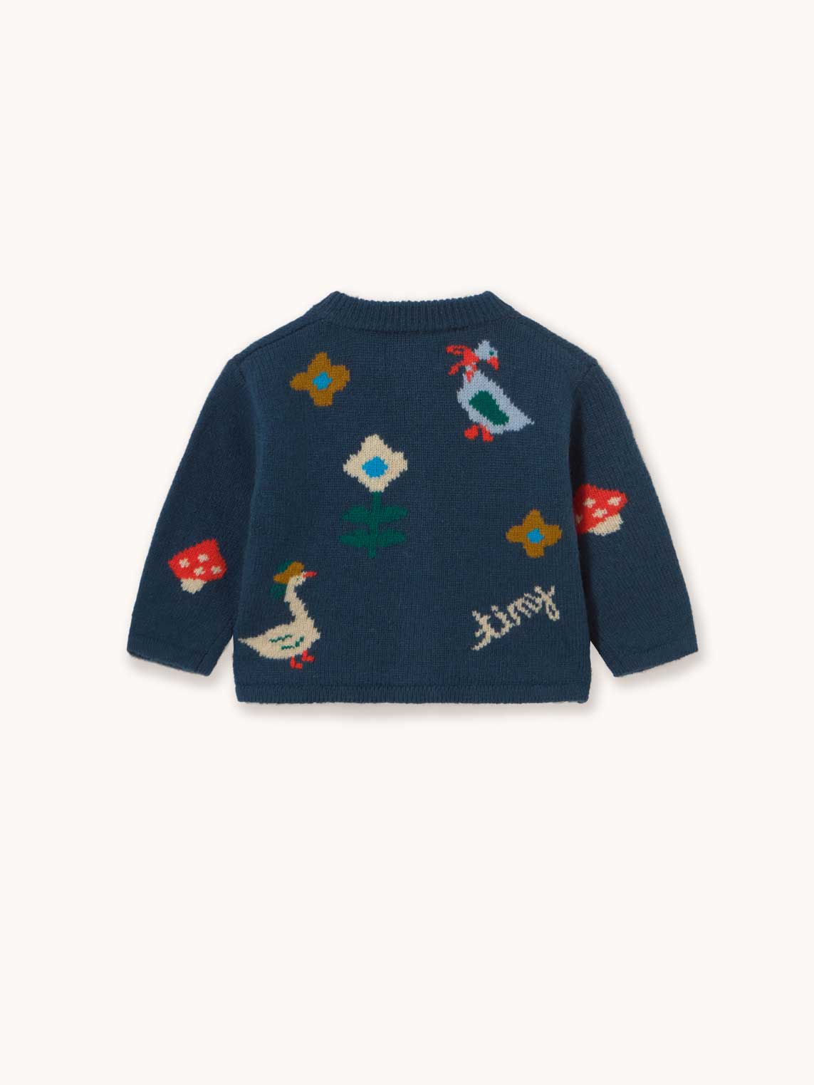 Winter Pond Baby Cardigan