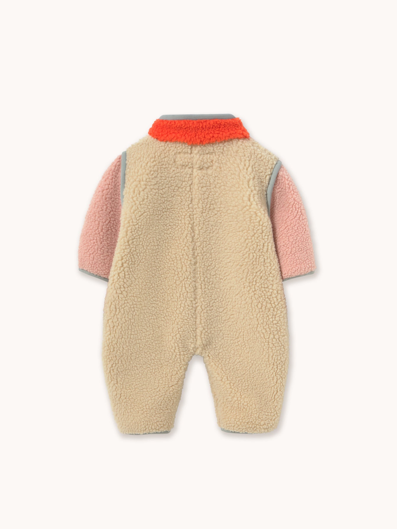 Colour Block Sherpa One-Piece