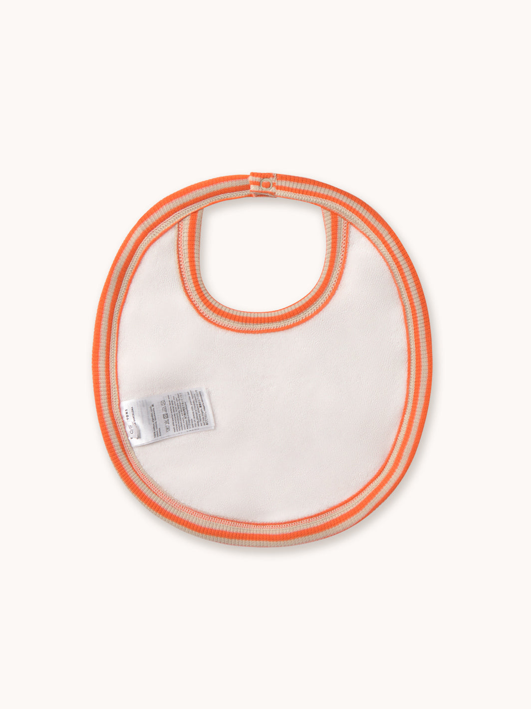 Red Stripes Rib Bib