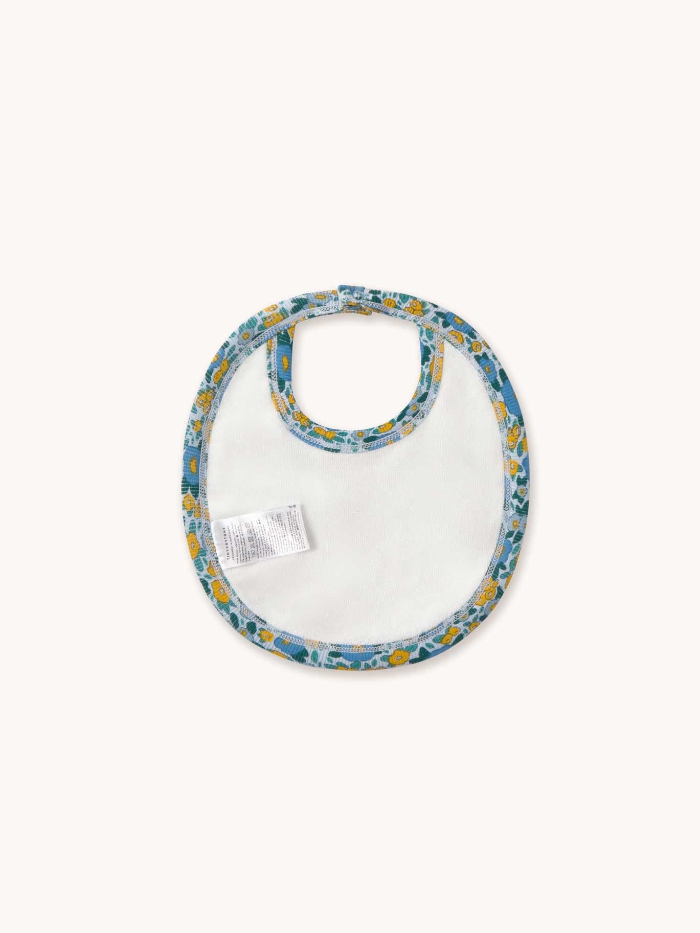 Flower Pattern Rib Bib