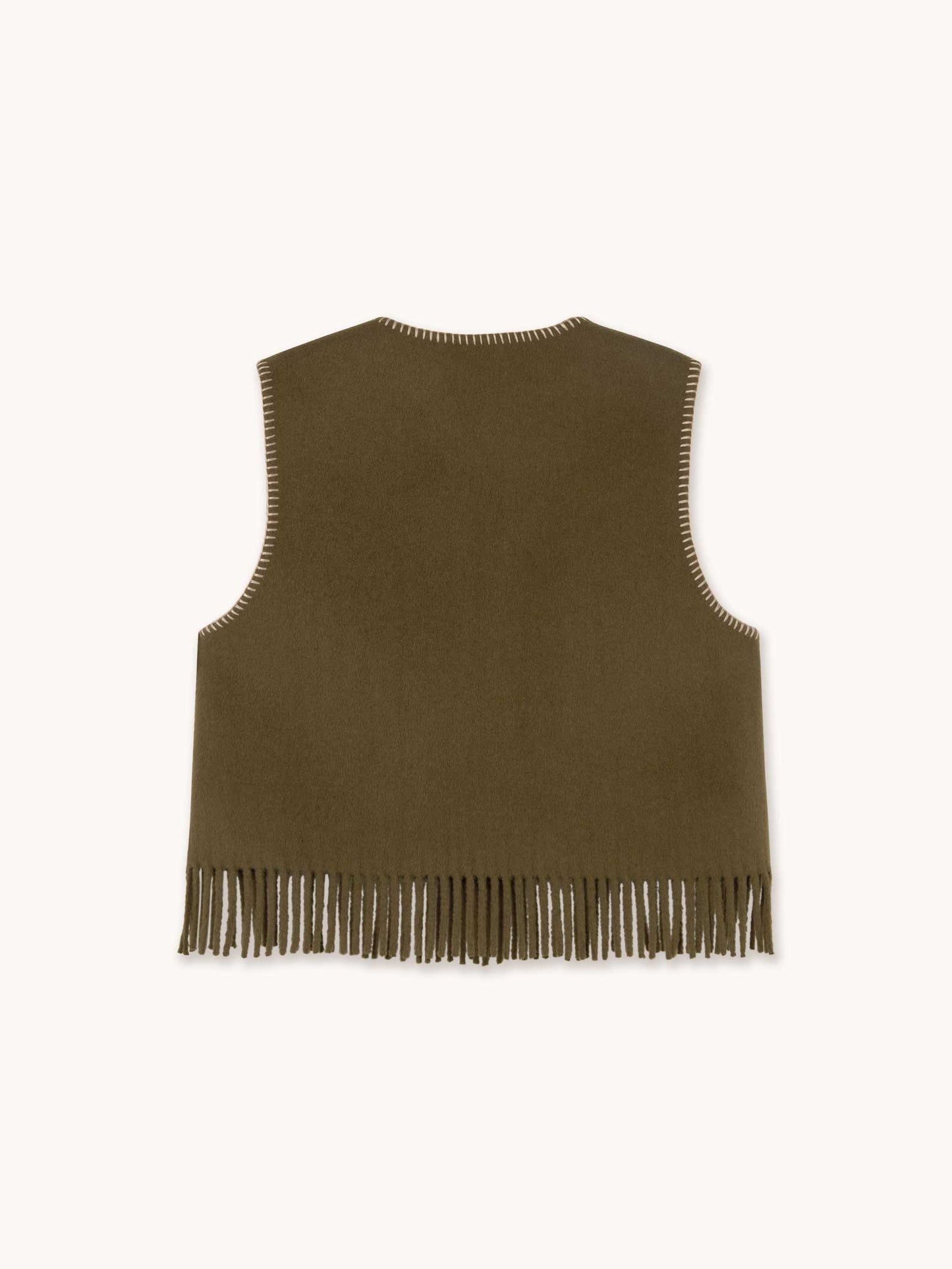 Horses Embroidered Vest