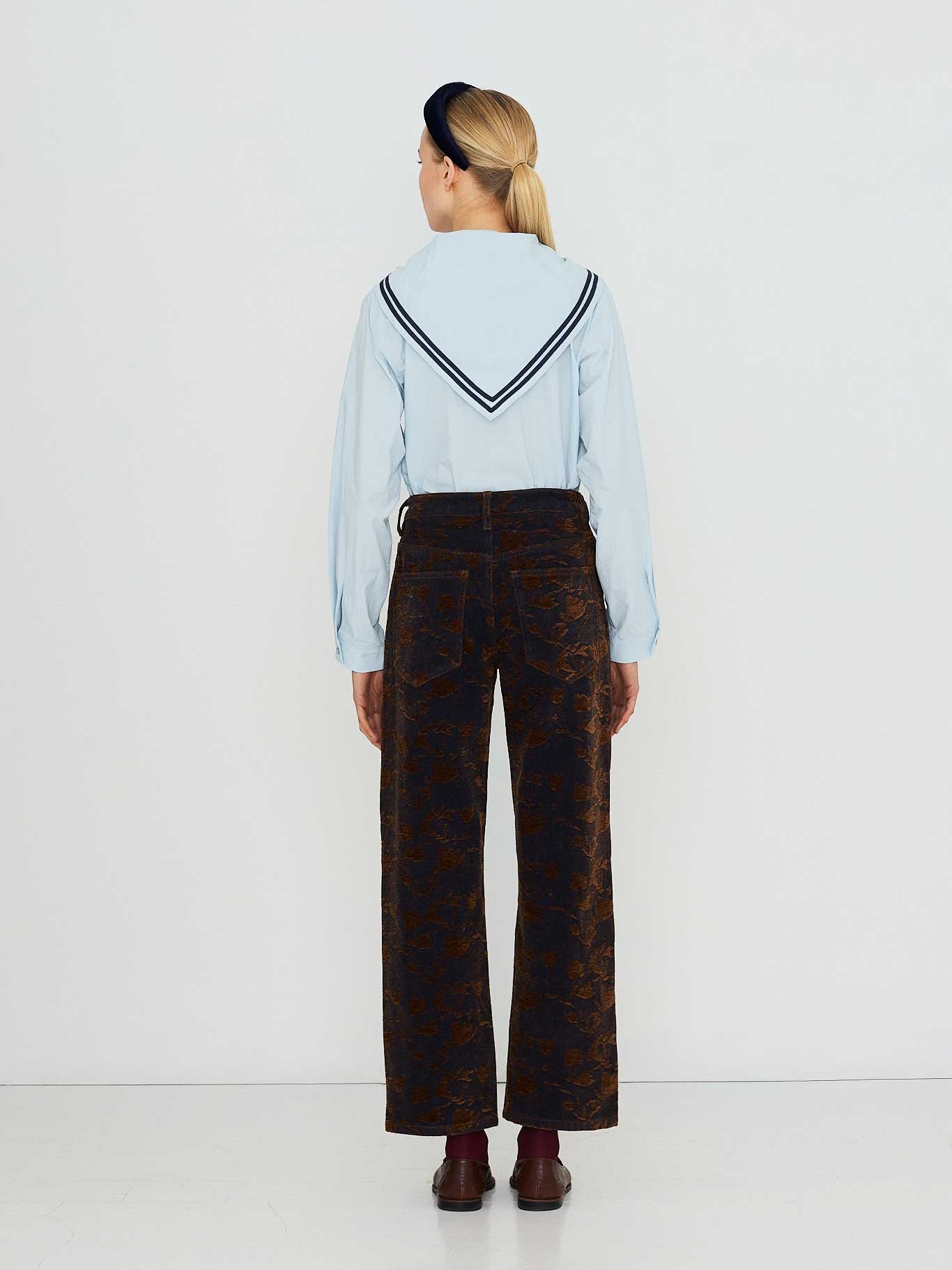Scarf Neck Blouse