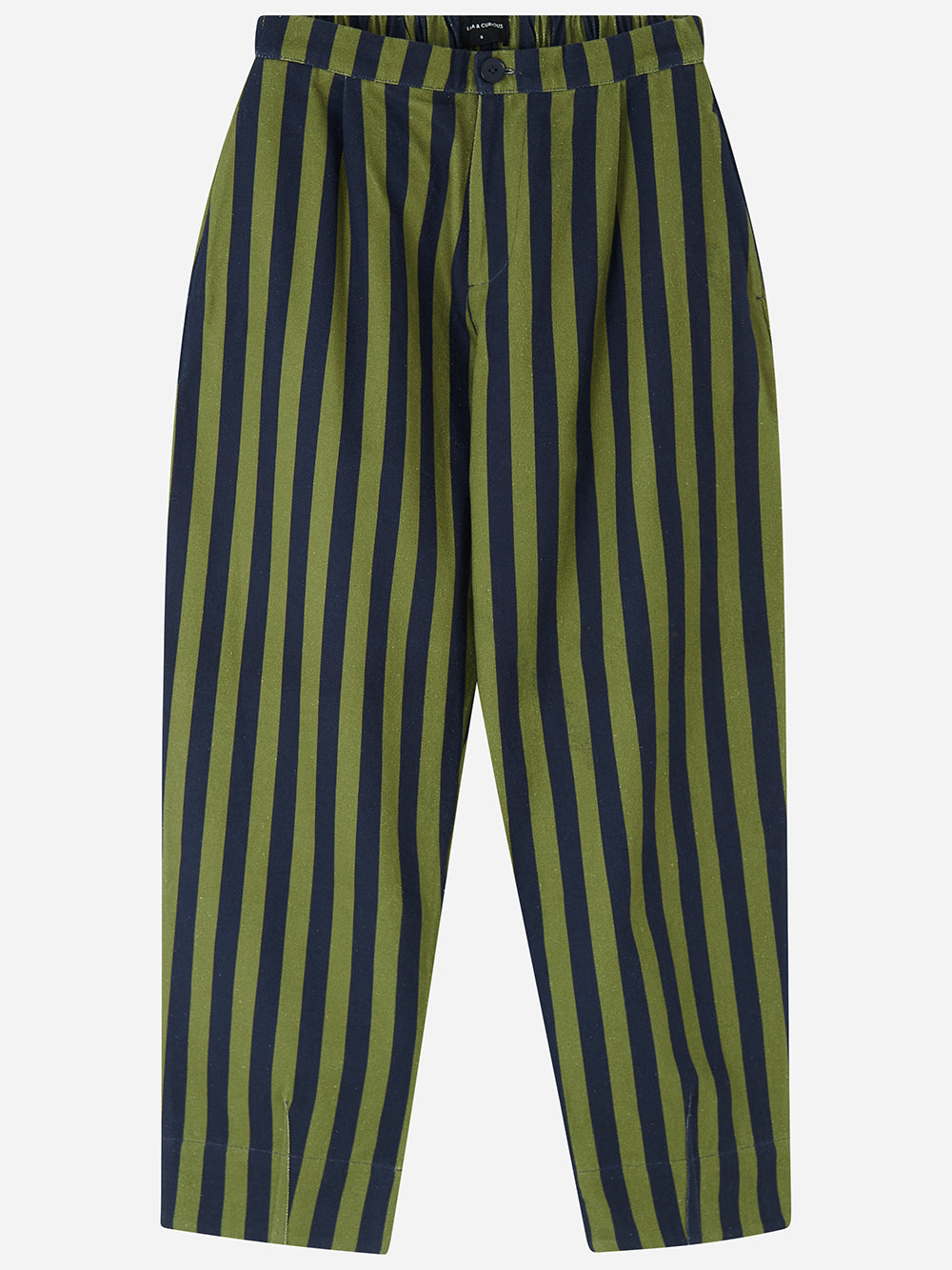 Olive & Navy Stripe Arnold Trousers