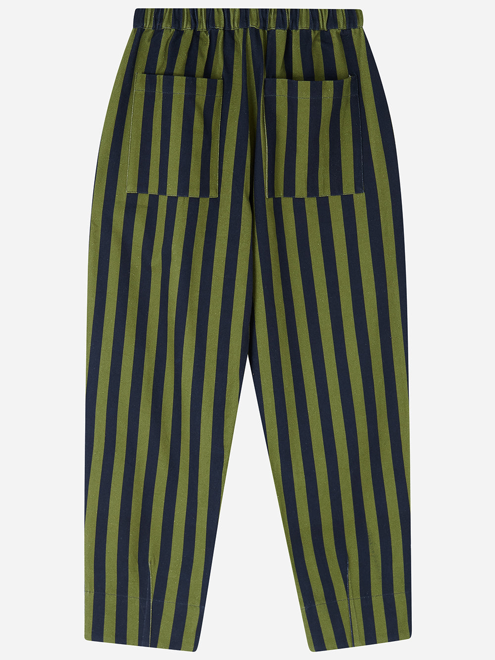 Olive & Navy Stripe Arnold Trousers