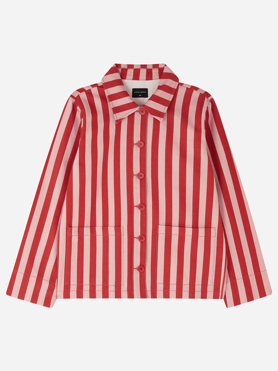 Pink & Red Stripe Arnold Jacket
