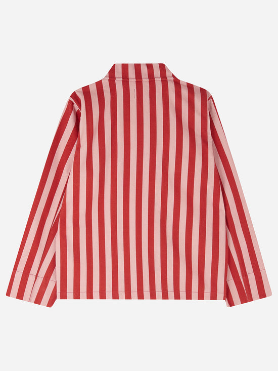 Pink & Red Stripe Arnold Jacket