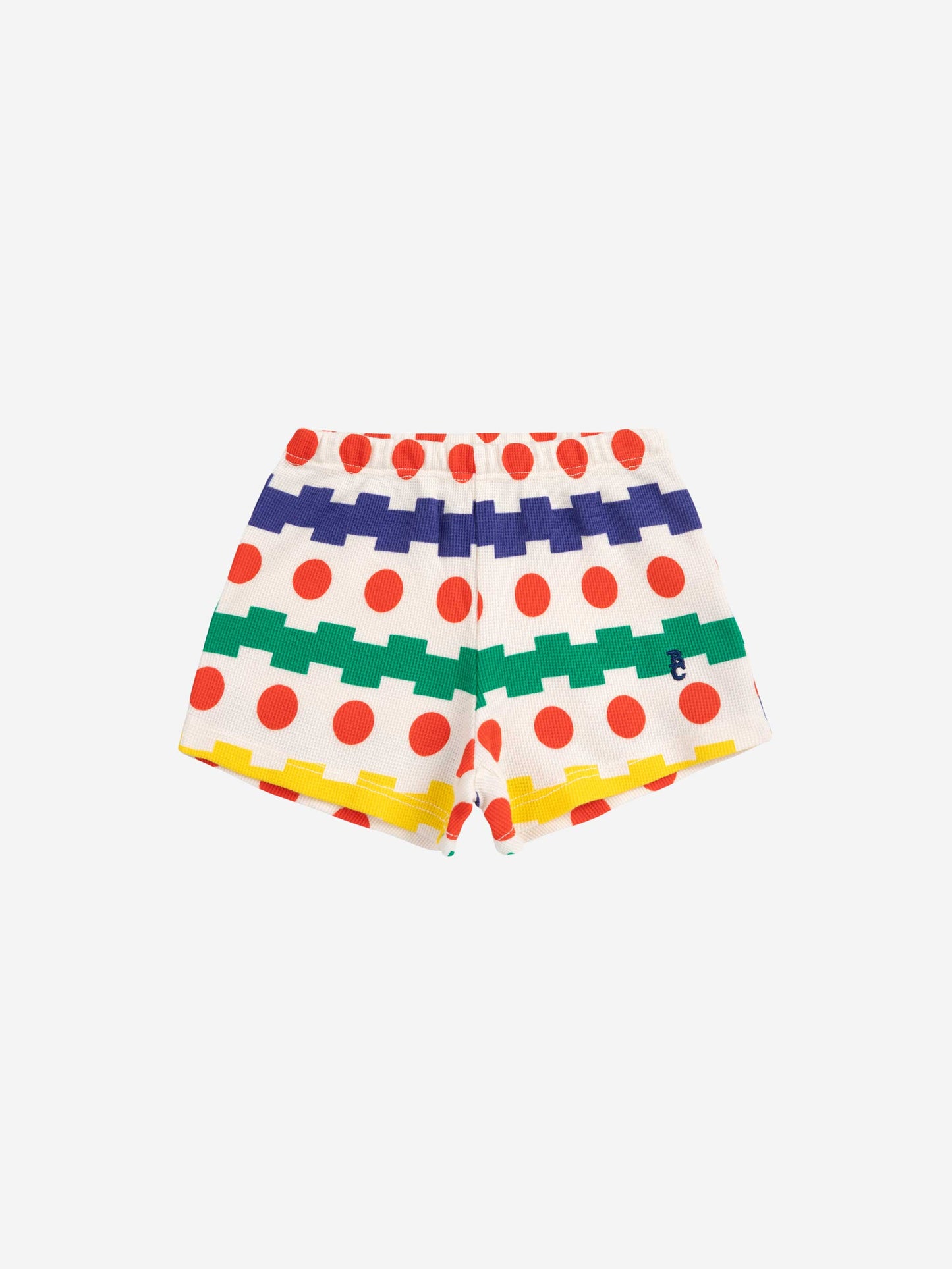 Geometrical All Over Waffle Shorts Baby