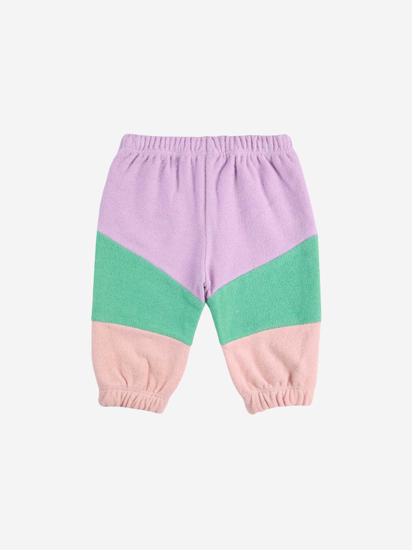 Lilac Colour Block Jogging Pants