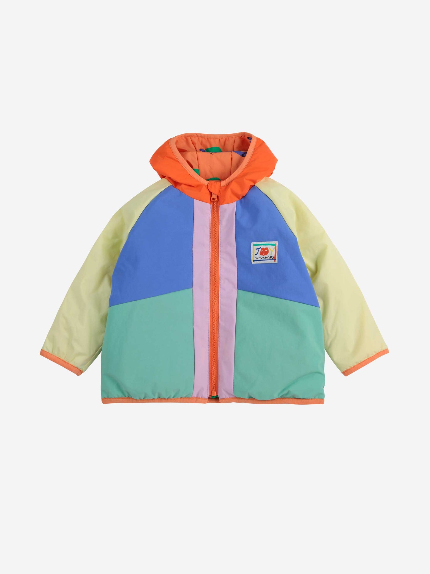 Colour Block Reversible Light Anorak