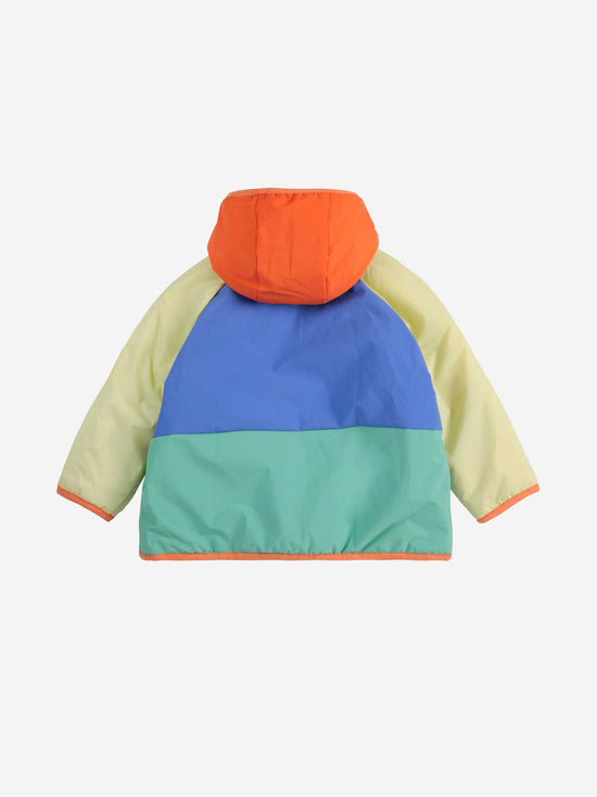 Colour Block Reversible Light Anorak