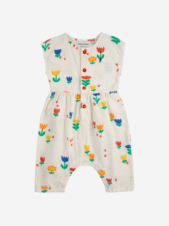 Garden Party All Over Woven Overall