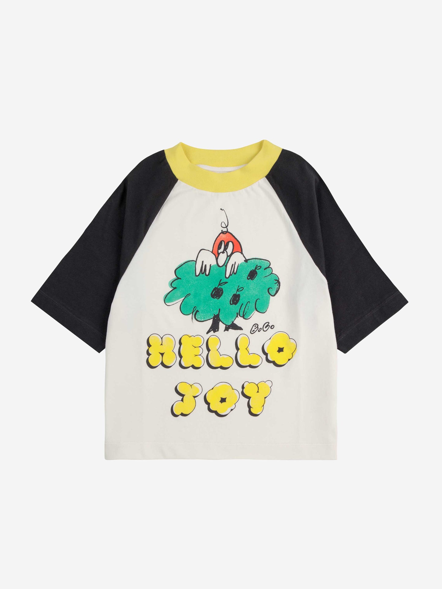 Hello Joy Ranglan Sleeves T-Shirt