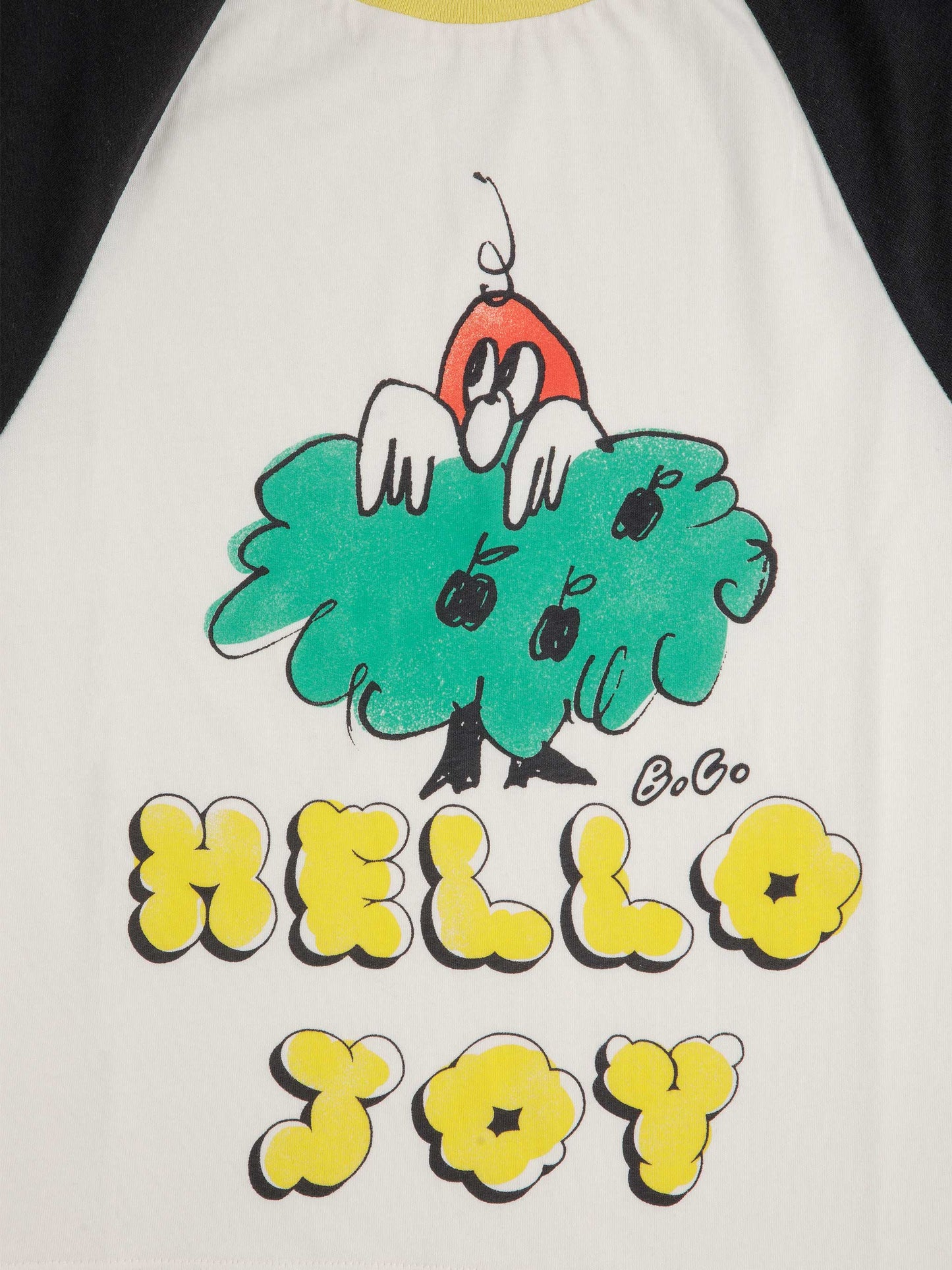 Hello Joy Ranglan Sleeves T-Shirt