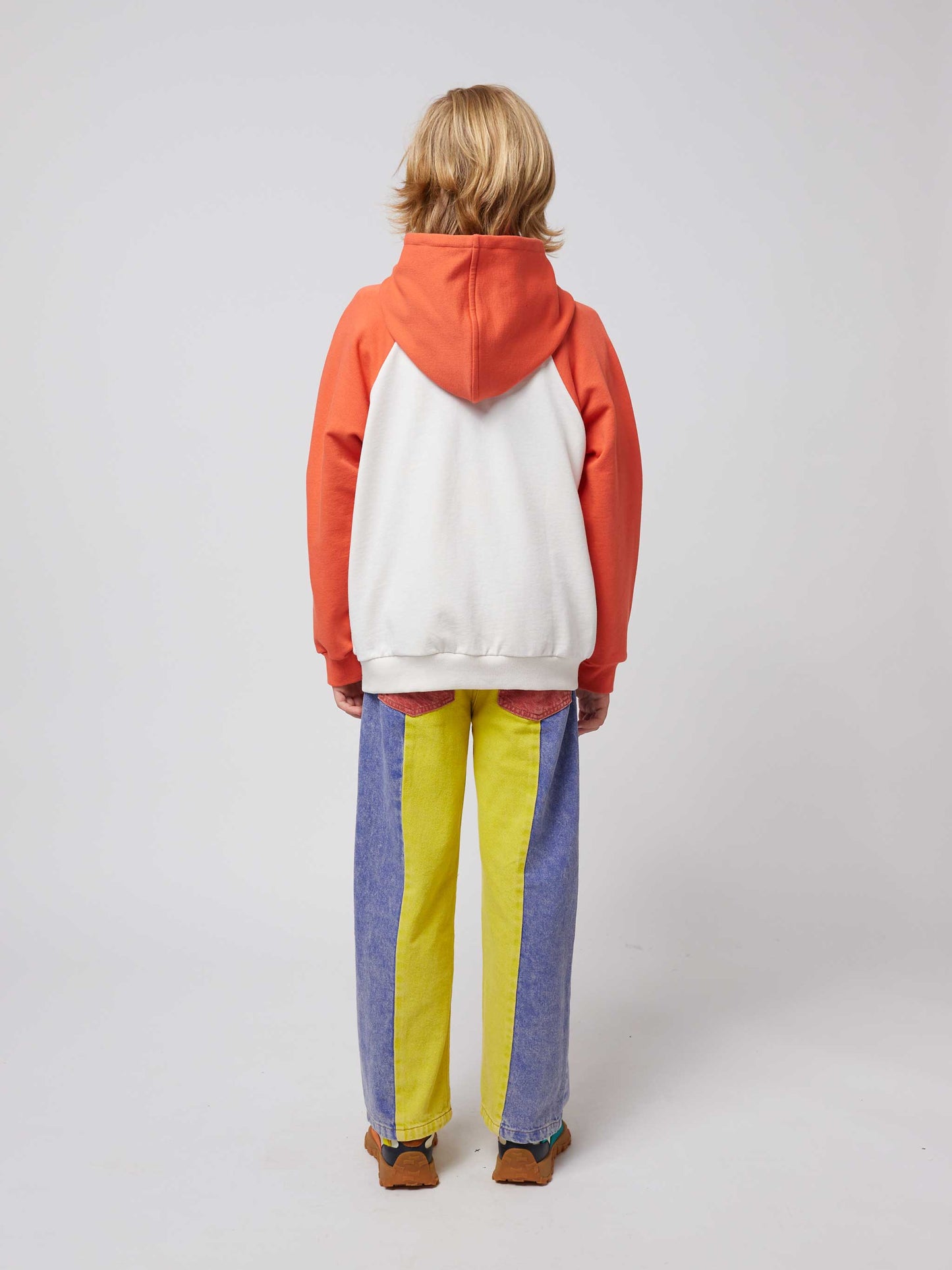 Hello Joy Ranglan Sleeves Hoodie