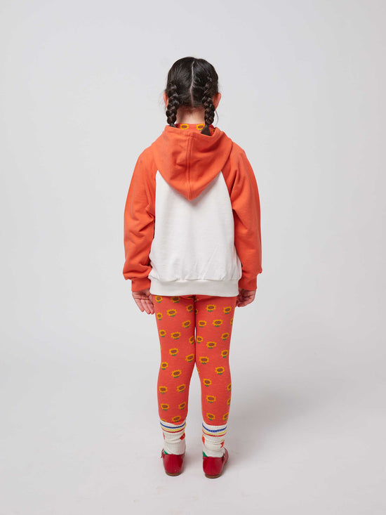 Hello Joy Ranglan Sleeves Hoodie