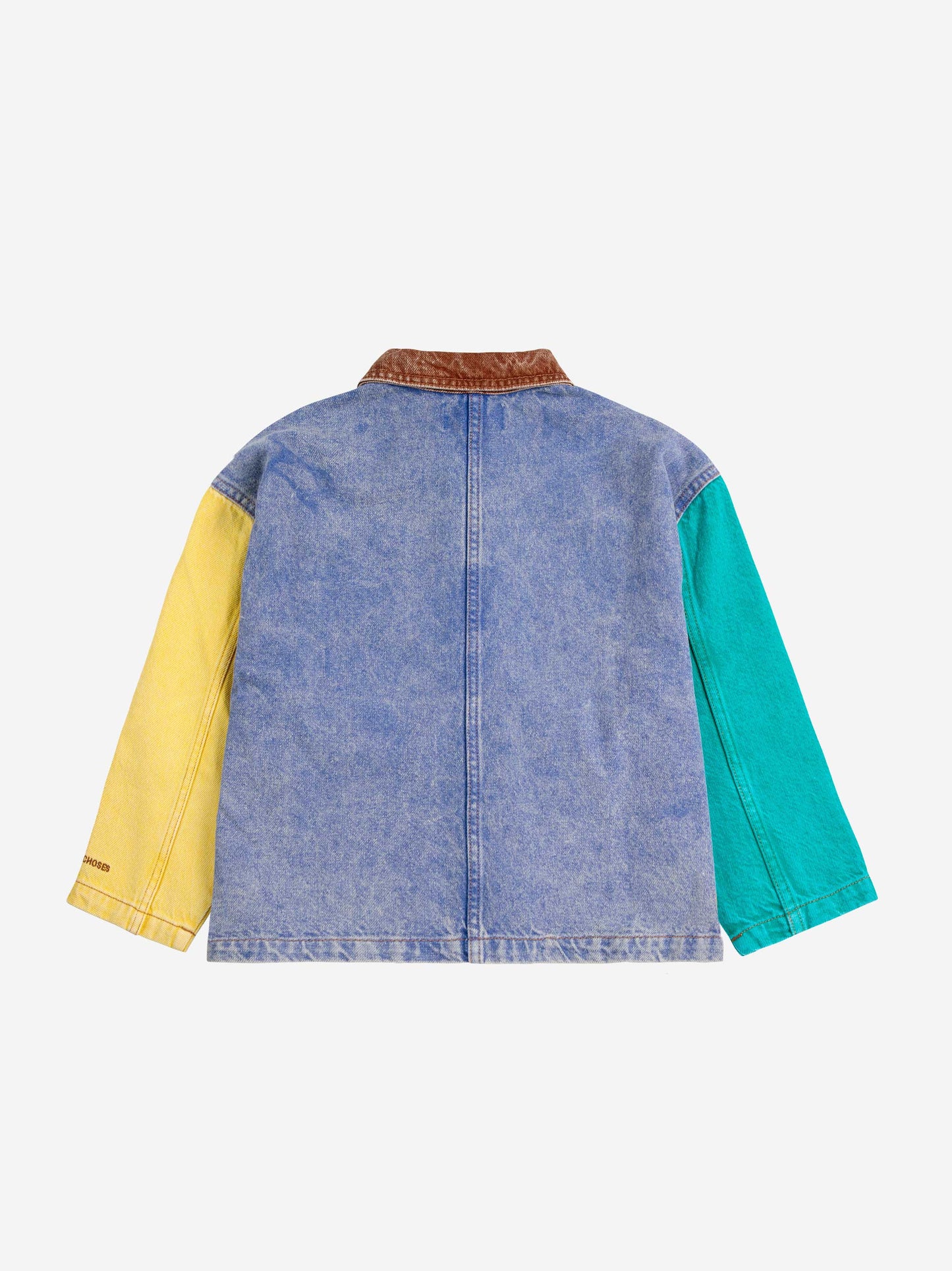 Colour Block Denim Jacket