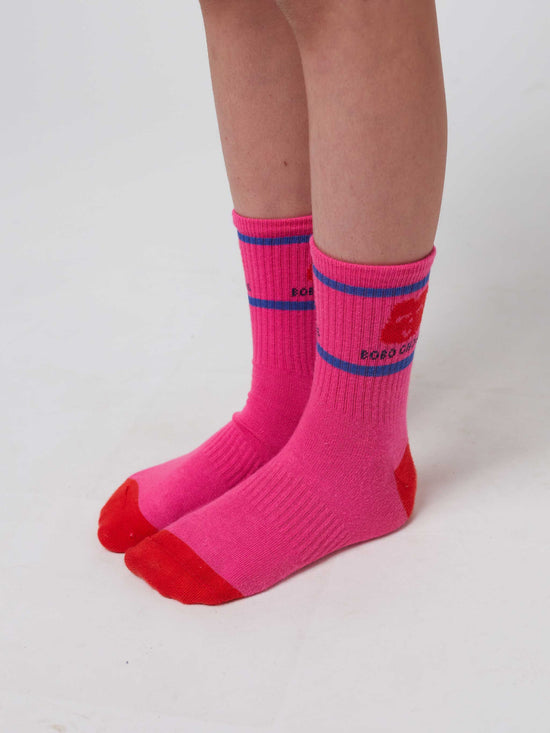 Joyful Face Short Socks