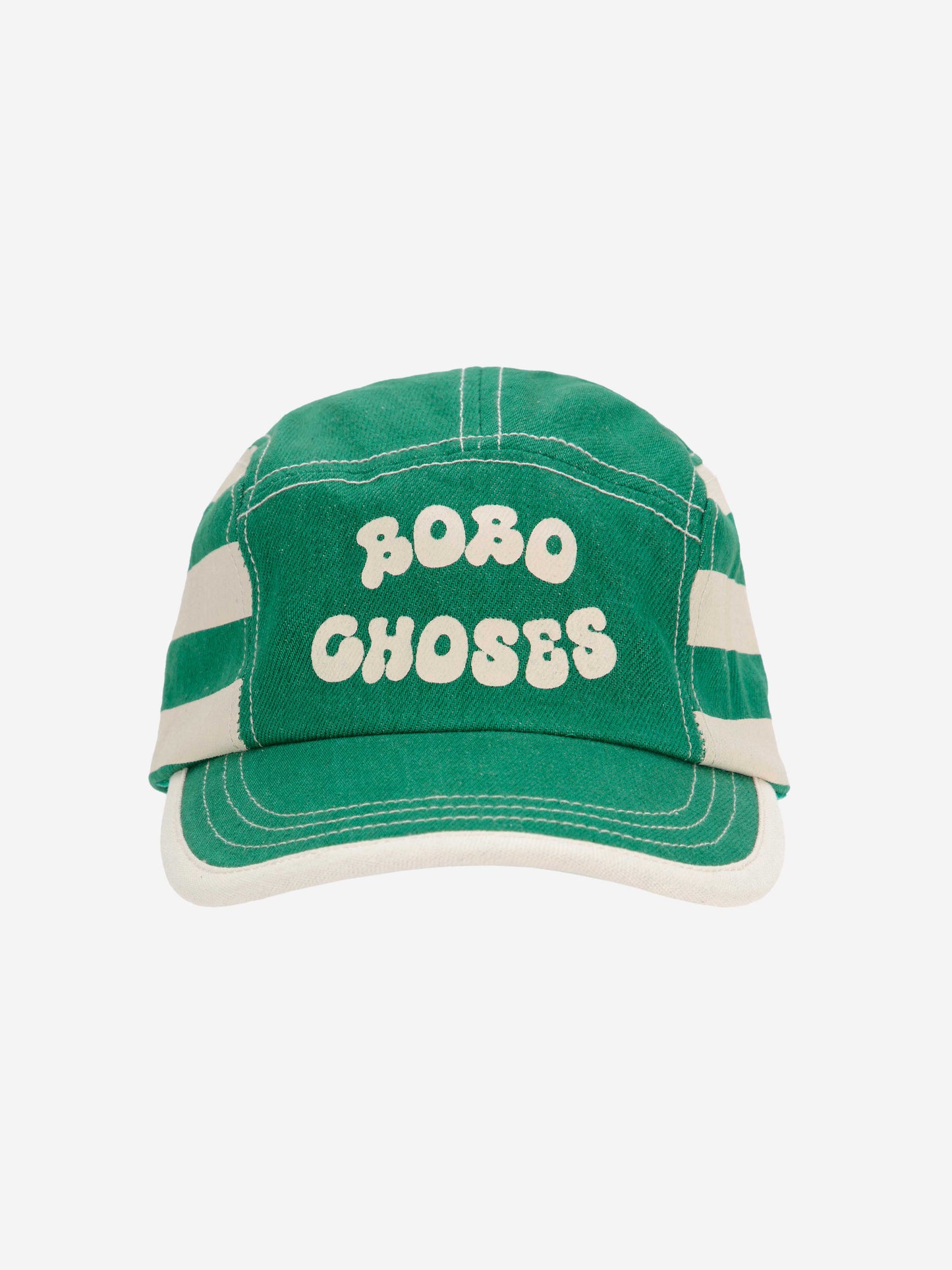 Bobo Choses Green Stripes Cap