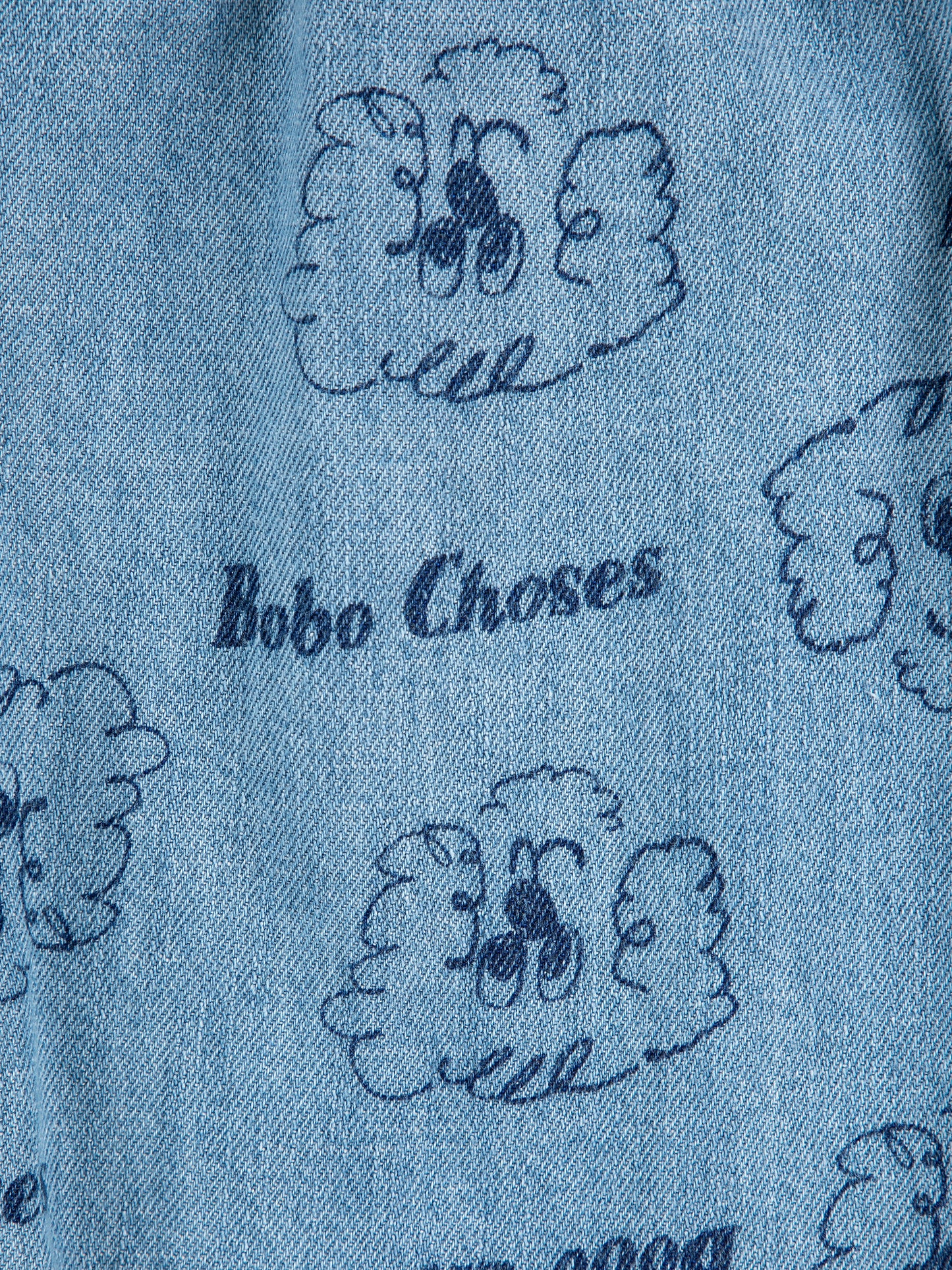 Pickles The Dog All Over Denim Pants