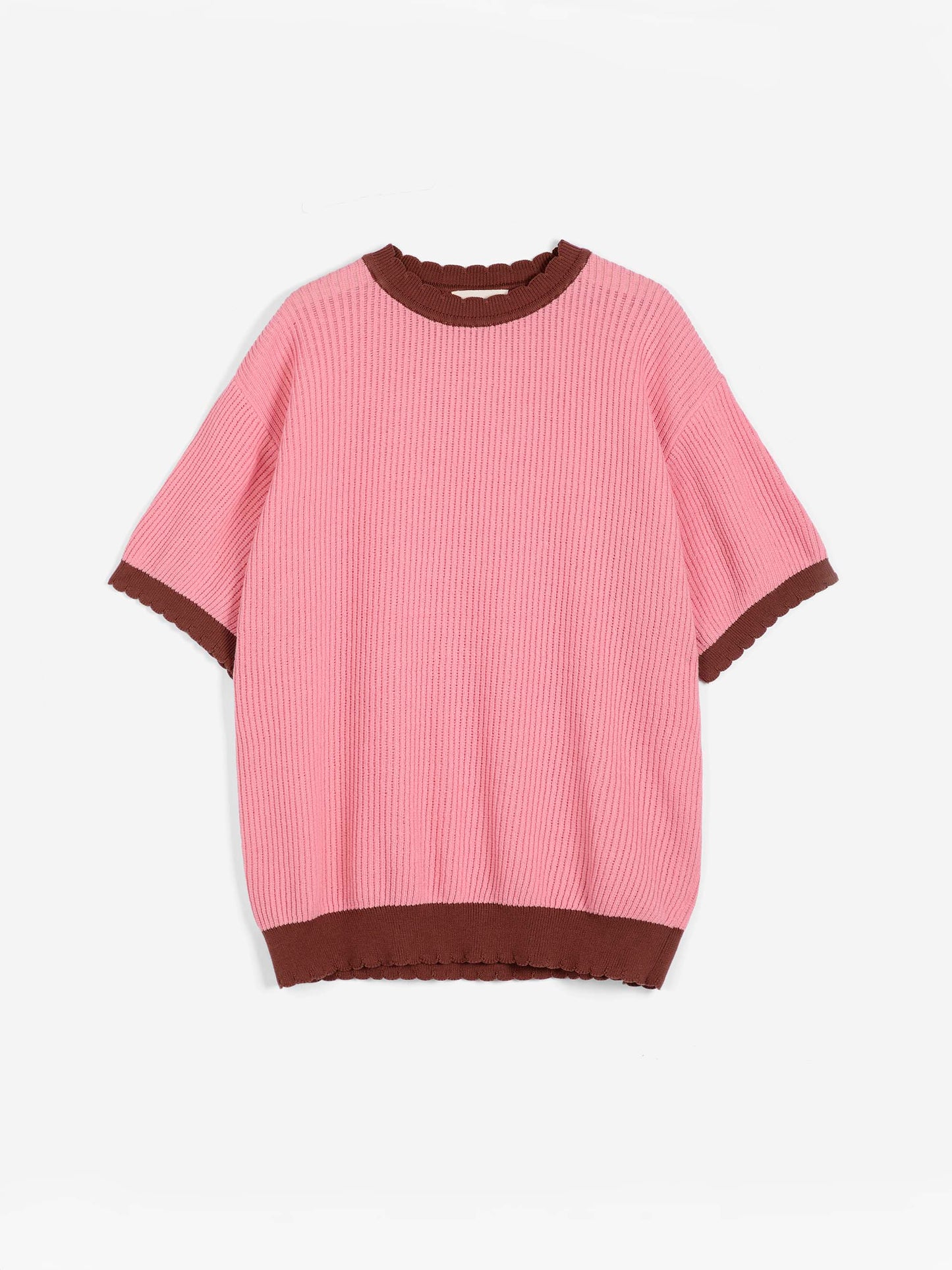 Openwork Knitted Cotton Jumper