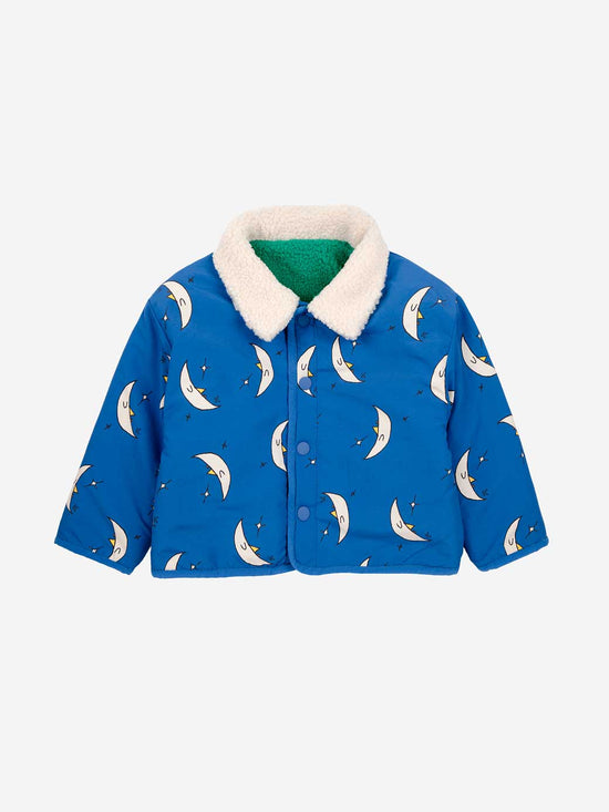 Beneath The Moon All Over Reversible Baby Jacket