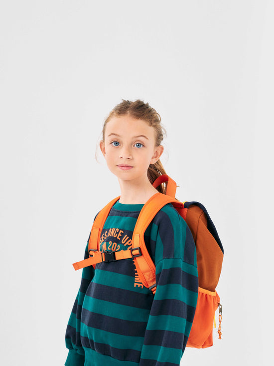 Colour Block Technic Backpack