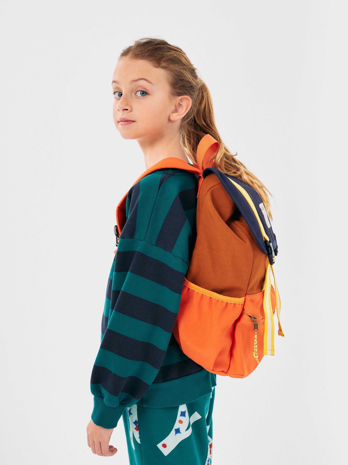 Colour Block Technic Backpack