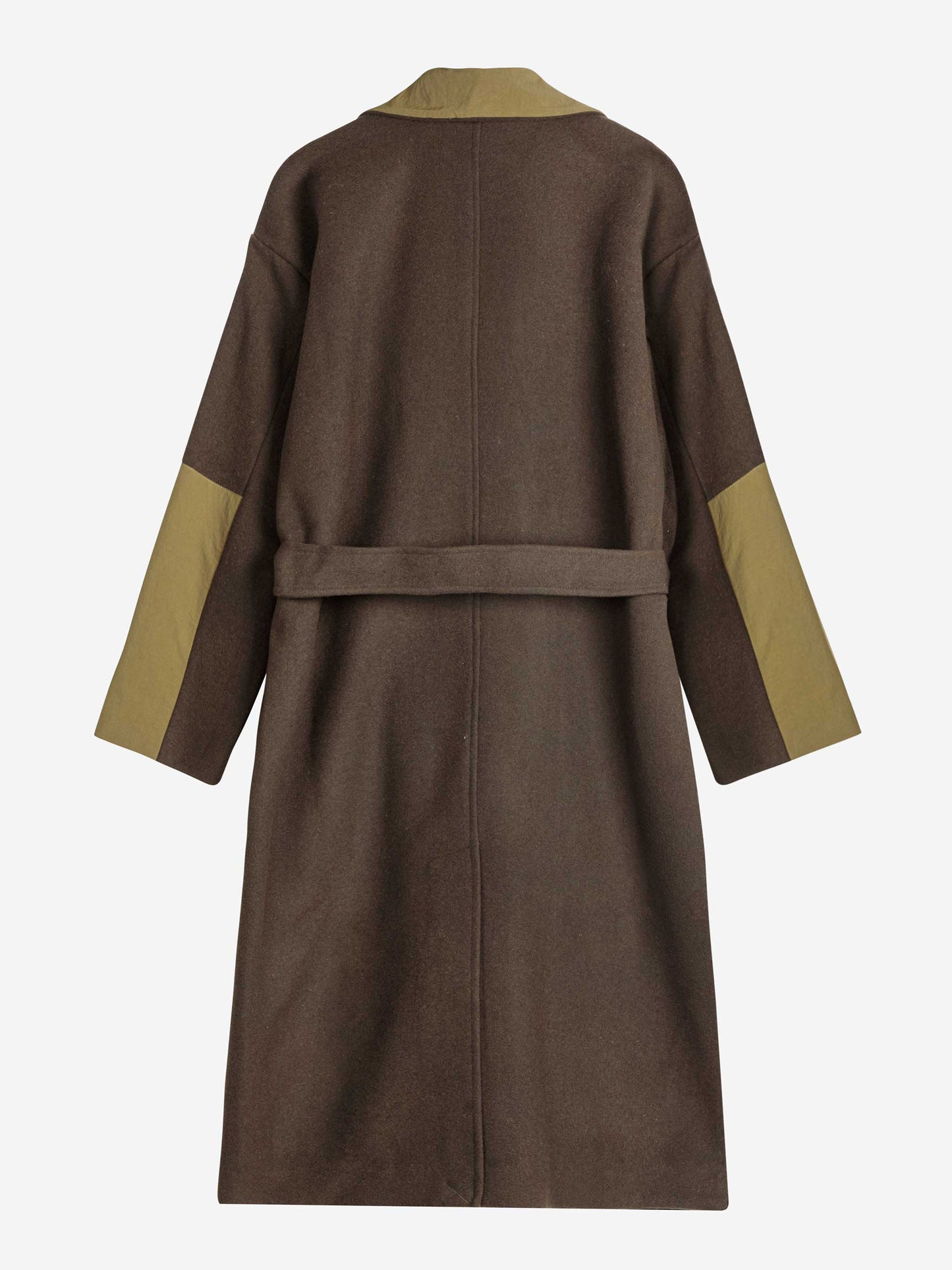 Wool Blend Long Coat