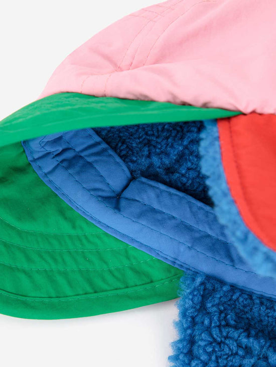 Pink Bobo Choses Colour Block Winter Cap