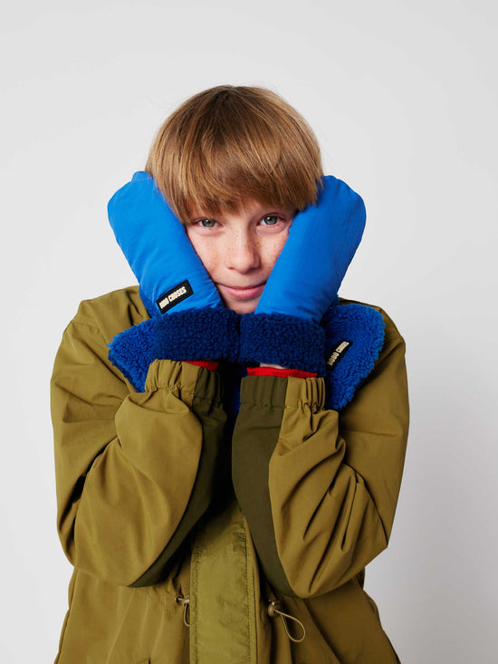 Blue Bobo Choses Bicolour Mittens