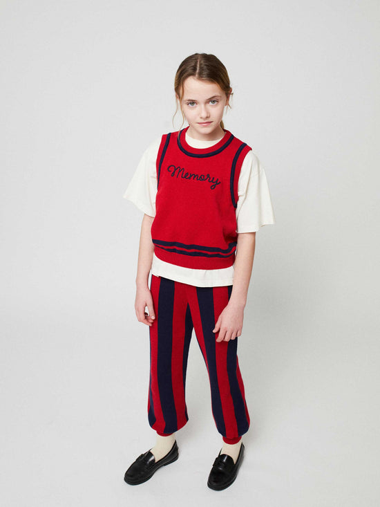 Striped Knitted Pants