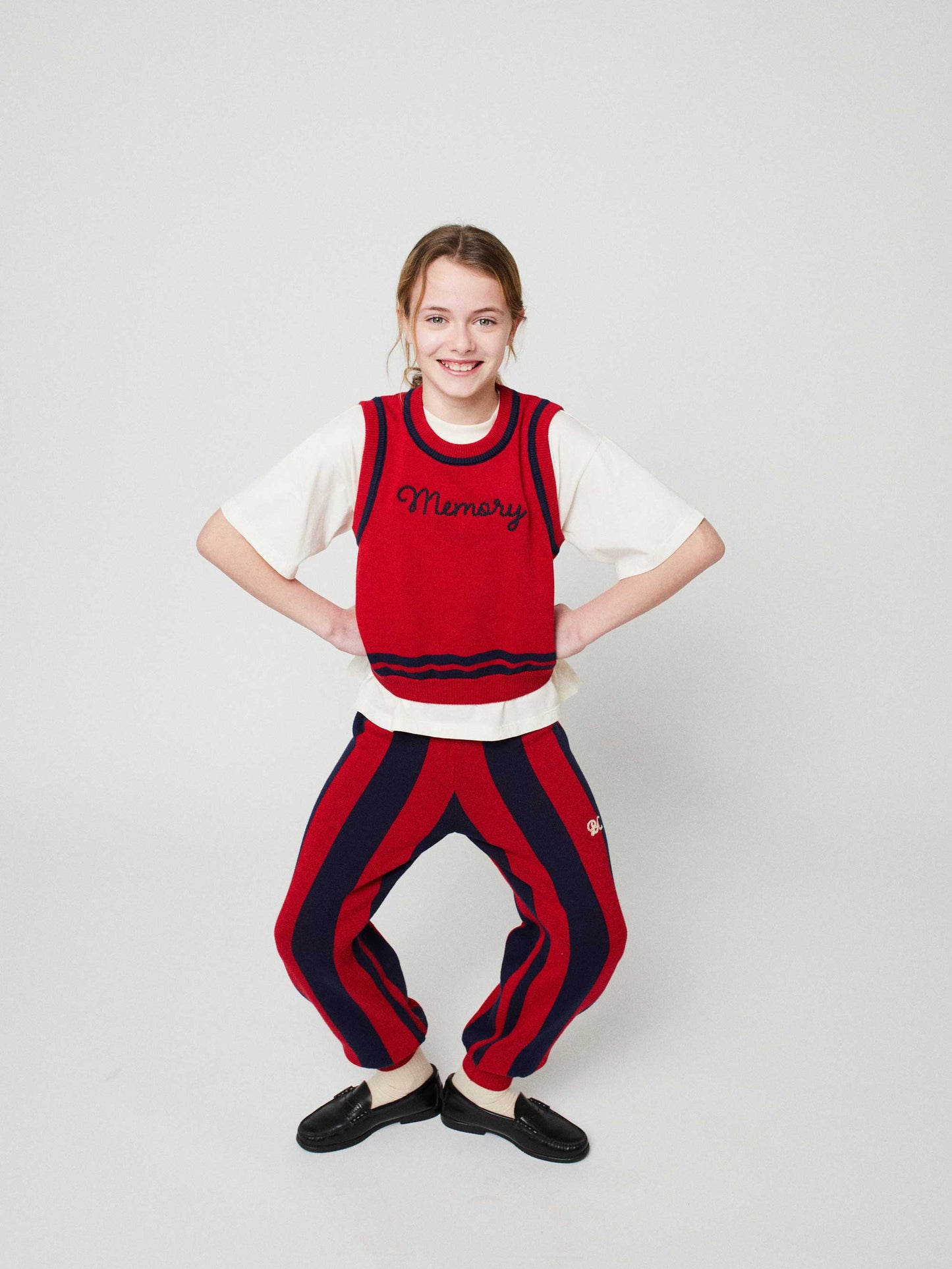 Striped Knitted Pants