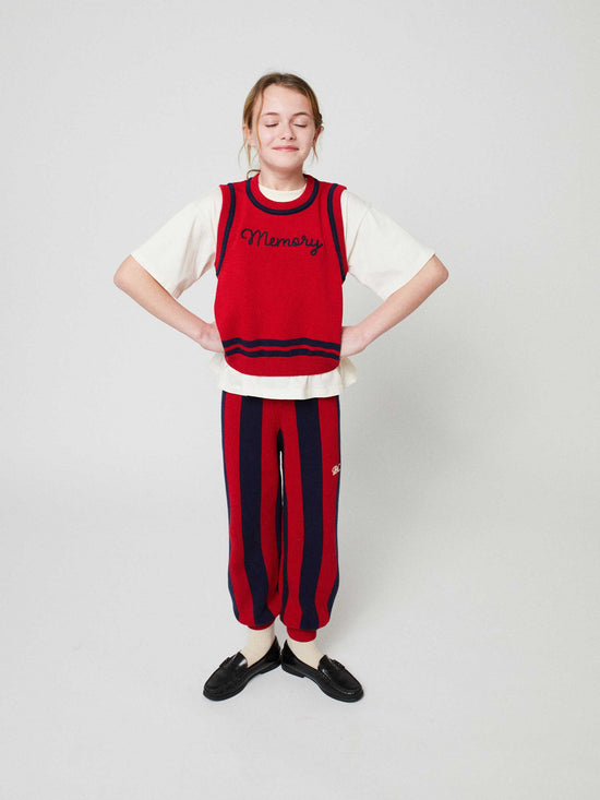 Striped Knitted Pants