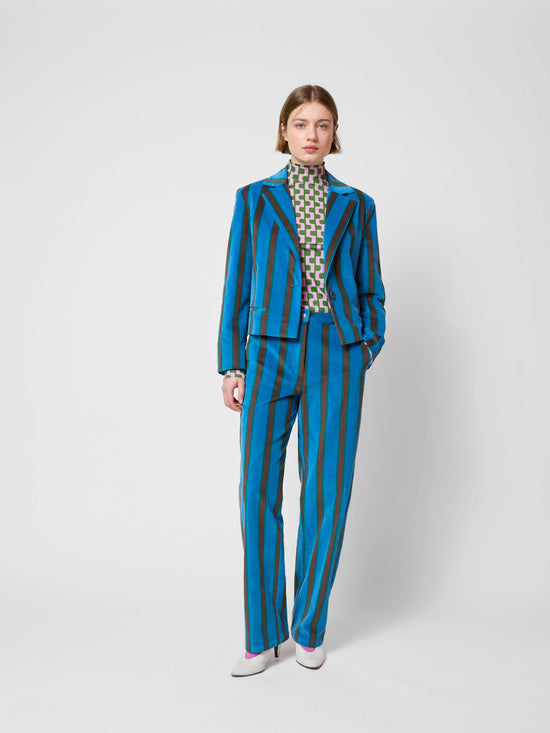 Striped All Over Blazer