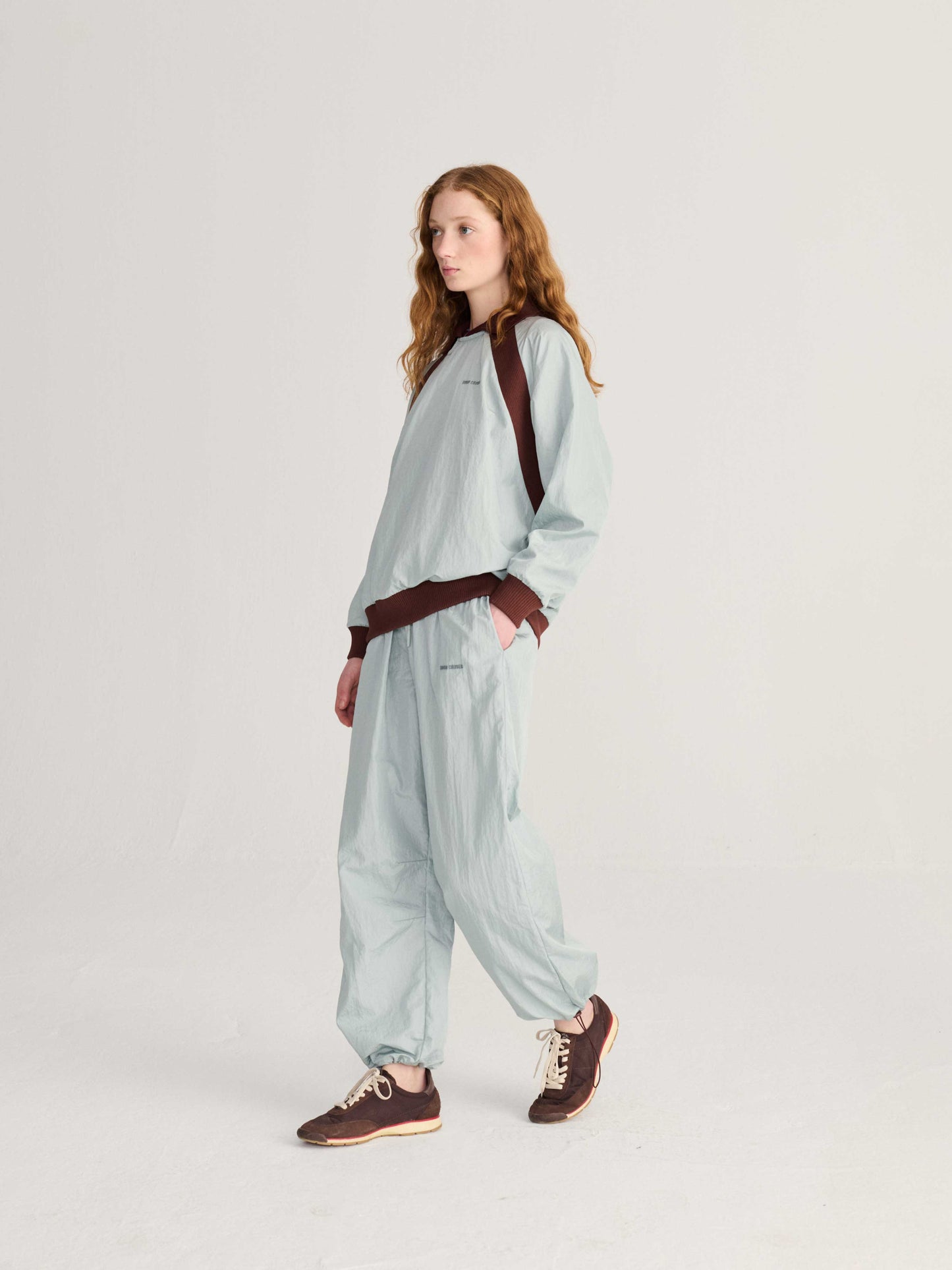 Shiny Nylon Joggers