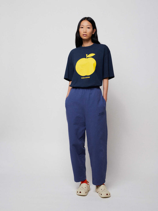 Apple Navy Relaxed T-shirt