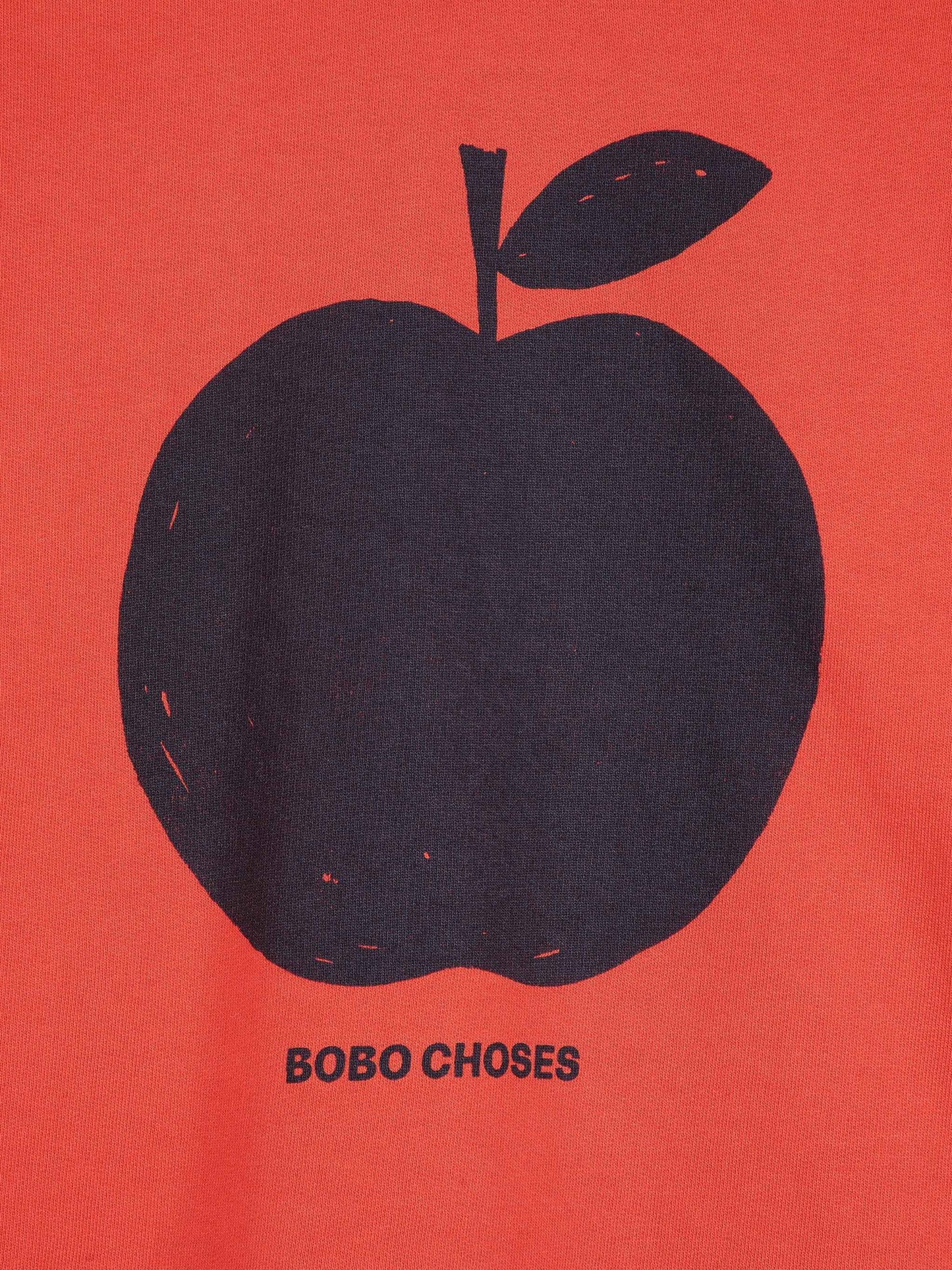 Apple Red Relaxed Sweatshirt