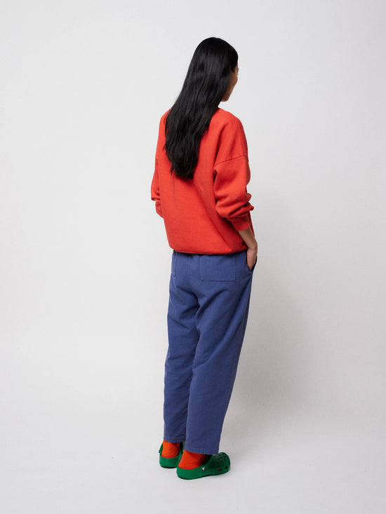 Apple Red Relaxed Sweatshirt