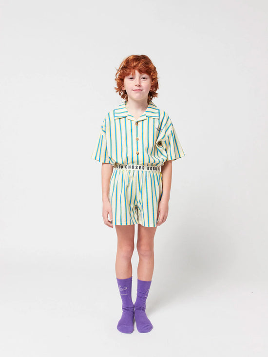Load image into Gallery viewer, Yellow Stripes Loungewear Set
