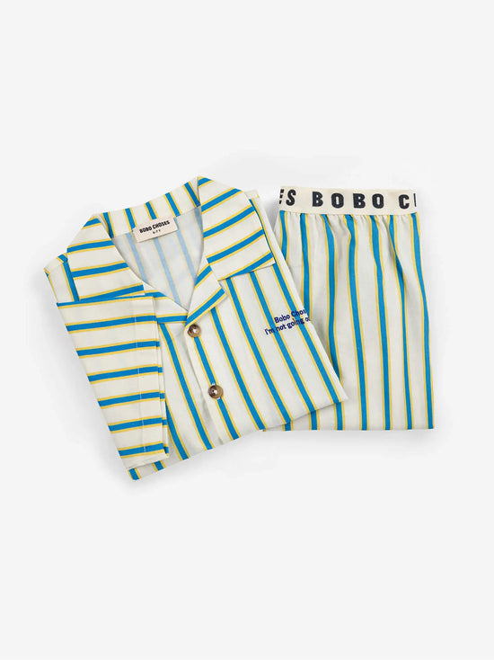 Load image into Gallery viewer, Yellow Stripes Loungewear Set
