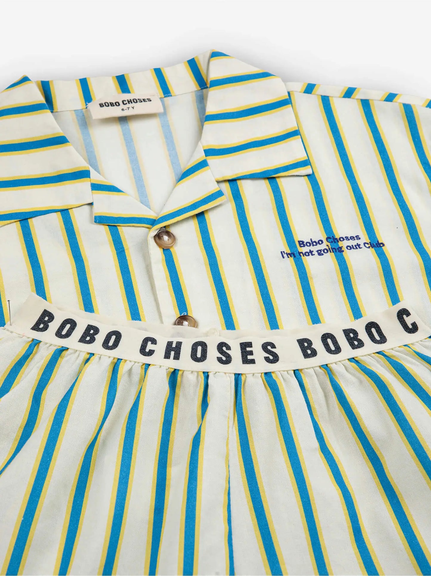 Yellow Stripes Loungewear Set