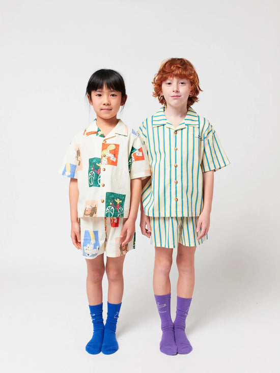 Load image into Gallery viewer, Yellow Stripes Loungewear Set
